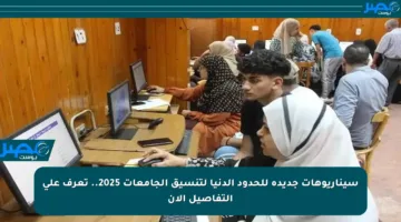 سيناريوهات جديدة للحدود الدنيا لتنسيق الجامعات 2025.. تعرف على التفاصيل الآن